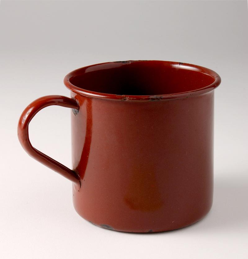 Military enamel mug
