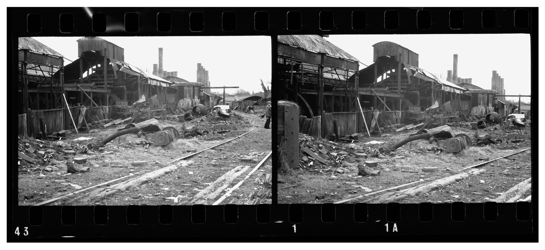 Kidwelly tinplate works, negative