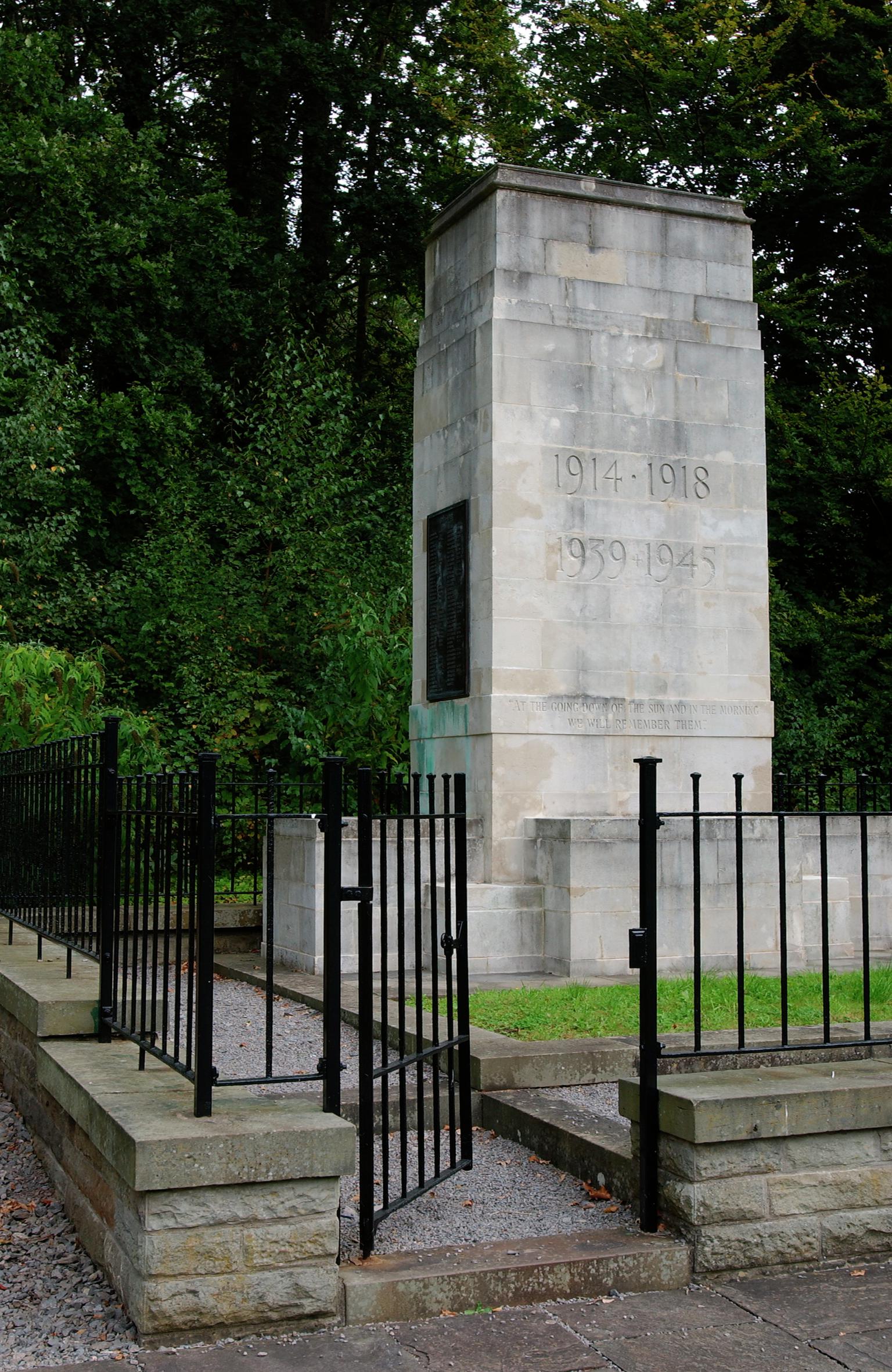 Newbridge war memorial