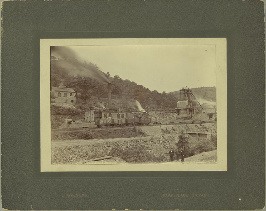 Groesfaen Colliery, photograph