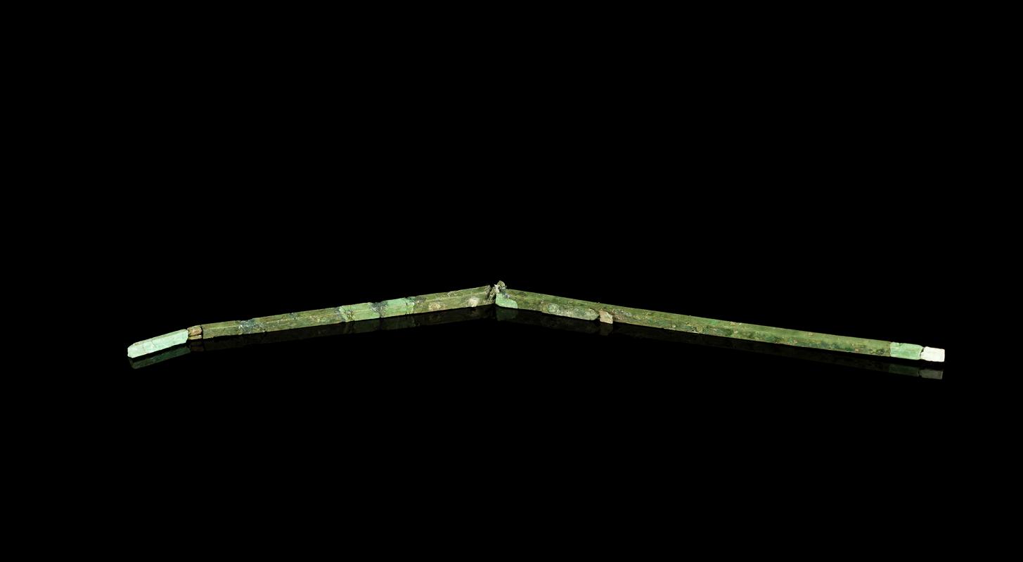 Roman copper alloy folding foot rule