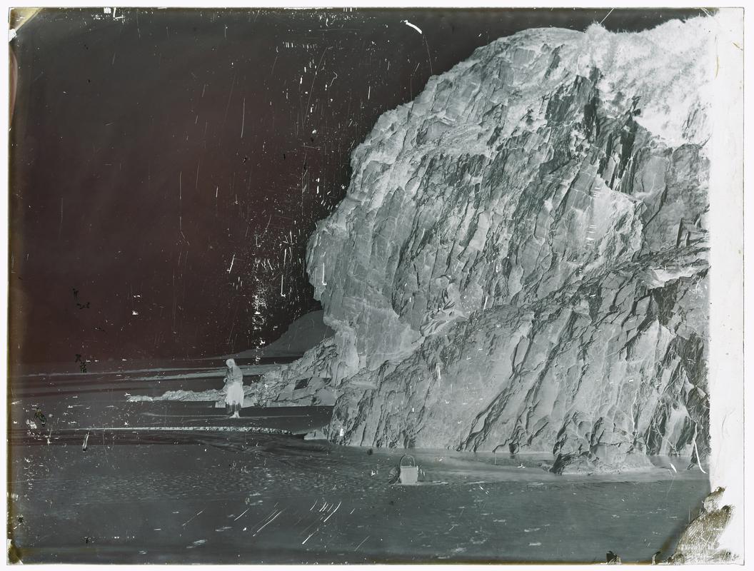 Caswell Bay, negative