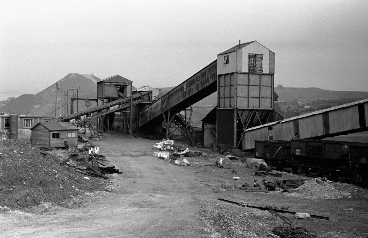 Big Pit Colliery, film negative