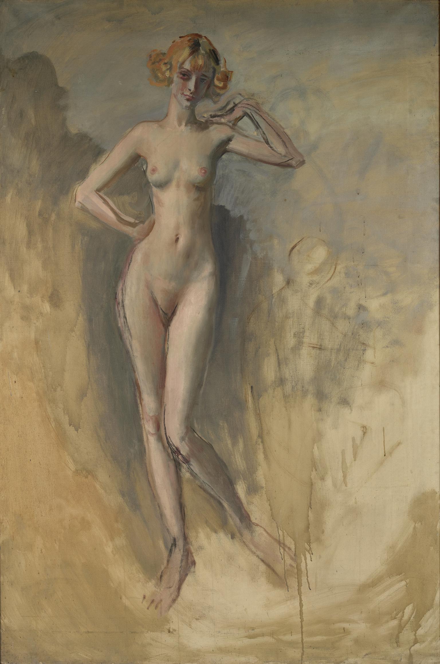 Eileen Hawthorne, female nude