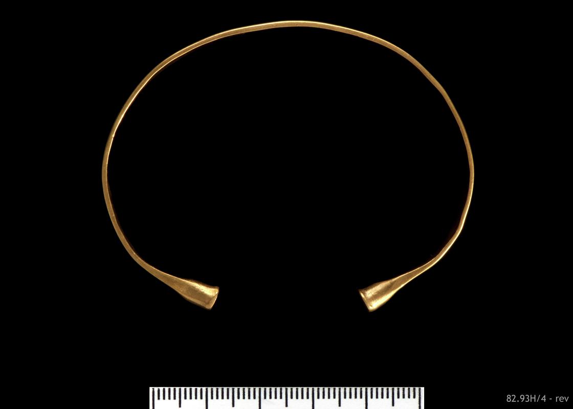 Bronze Age gold bracelet, armlet or anklet