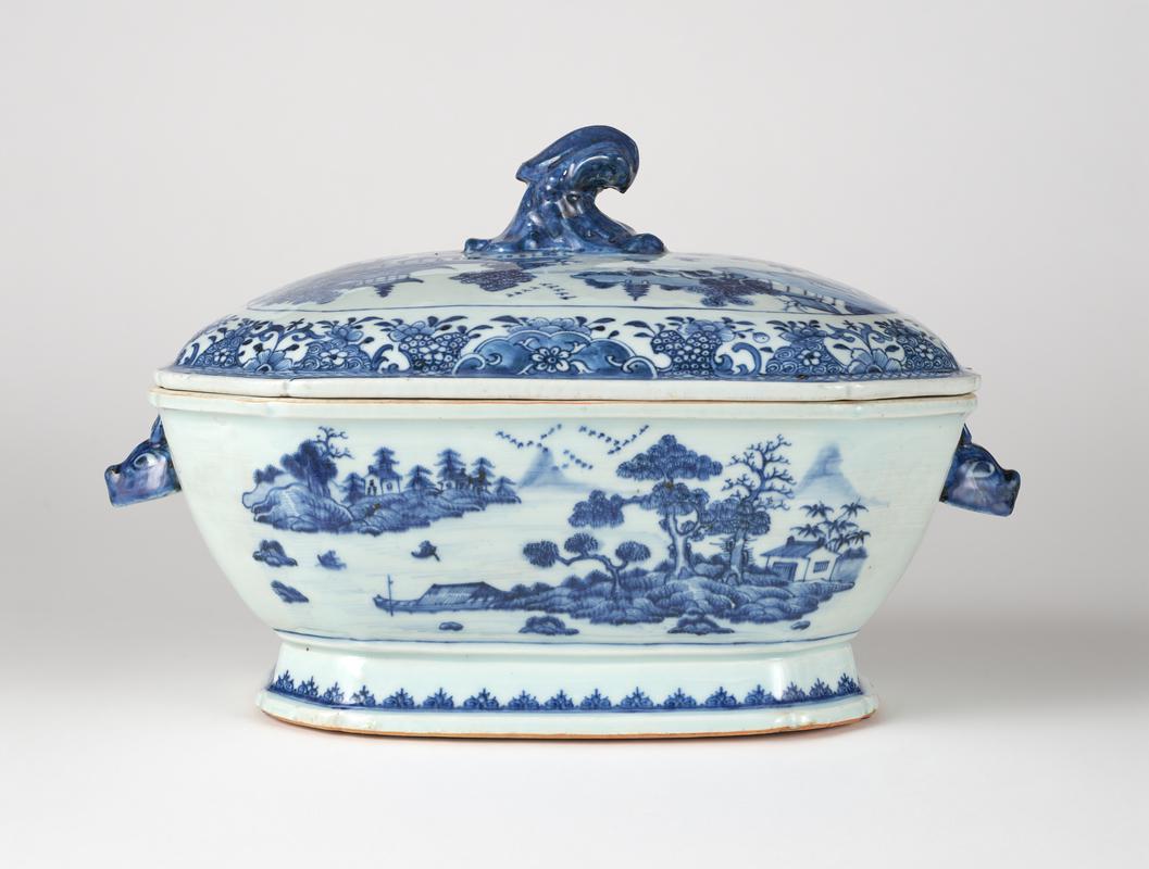 Tureen with cover