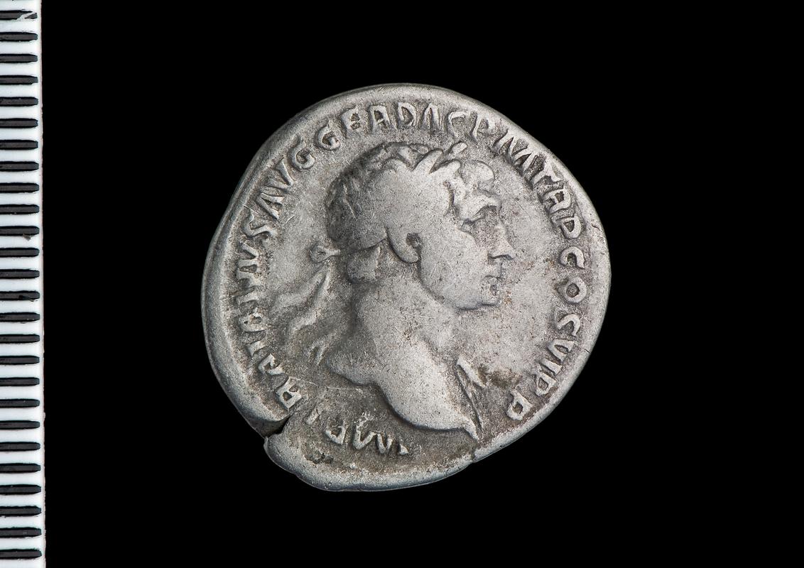 silver denarius (obv.)