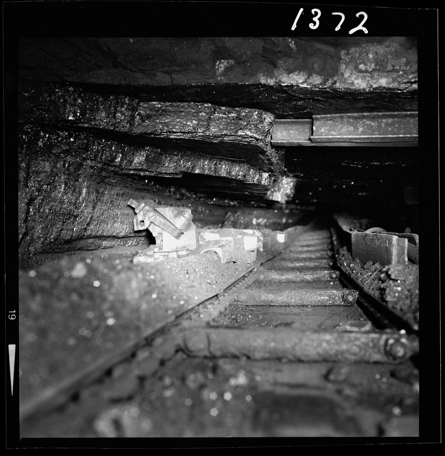 Big Pit Colliery, film negative