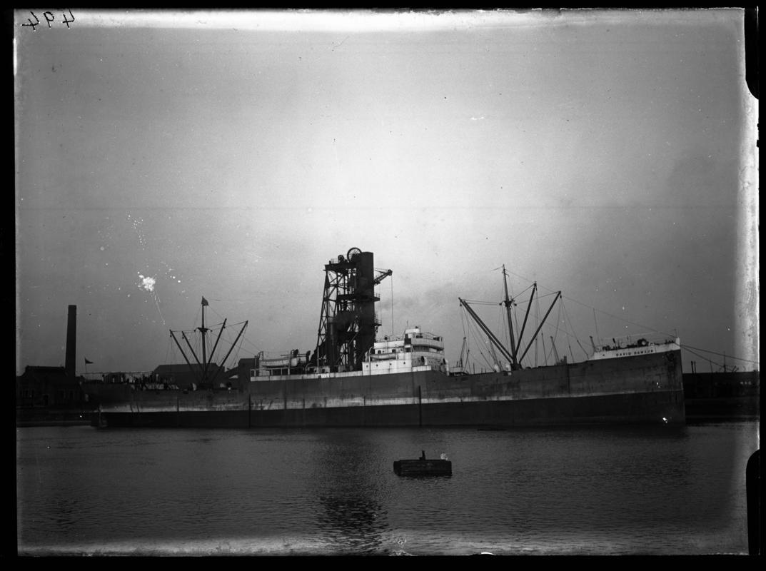 Port Broadside view of S.S. DAVID DAWSON c.1933