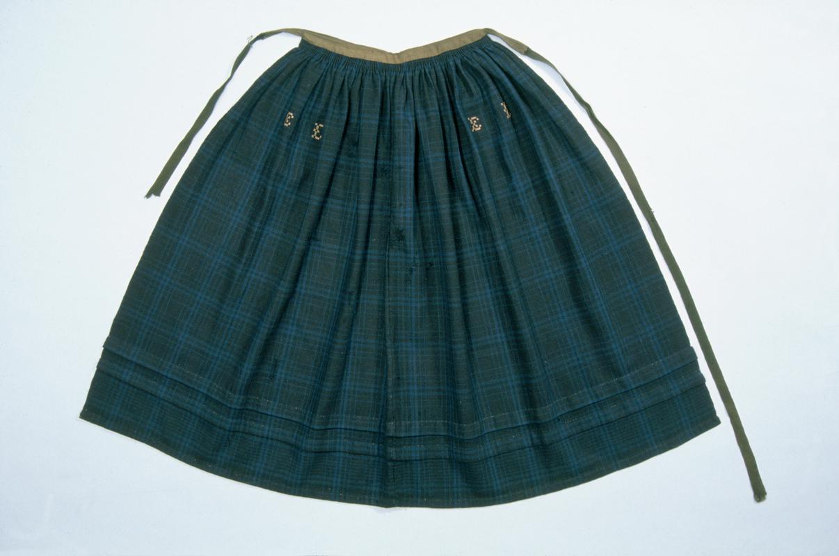 Welsh costume apron