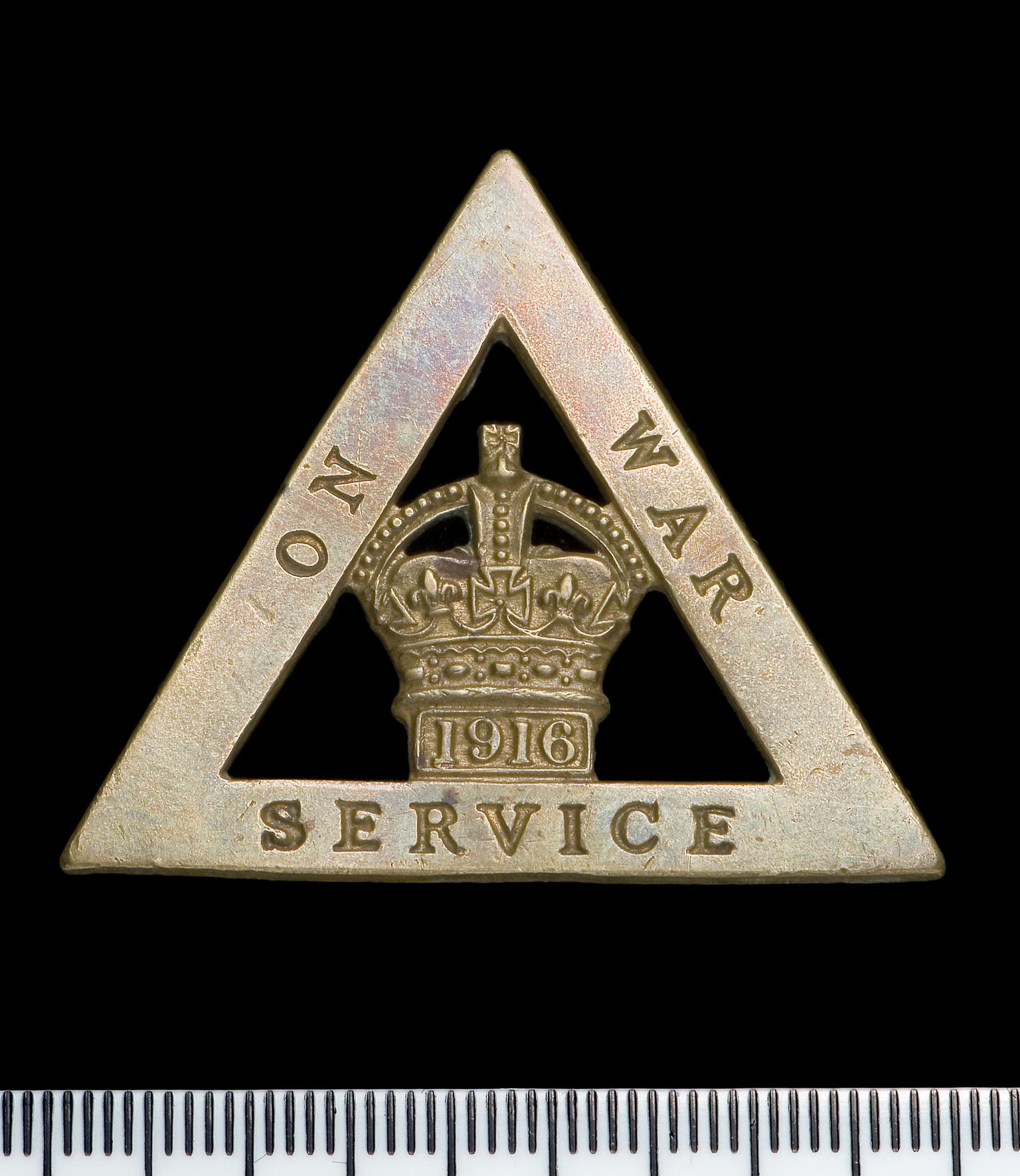 Badge; War Service