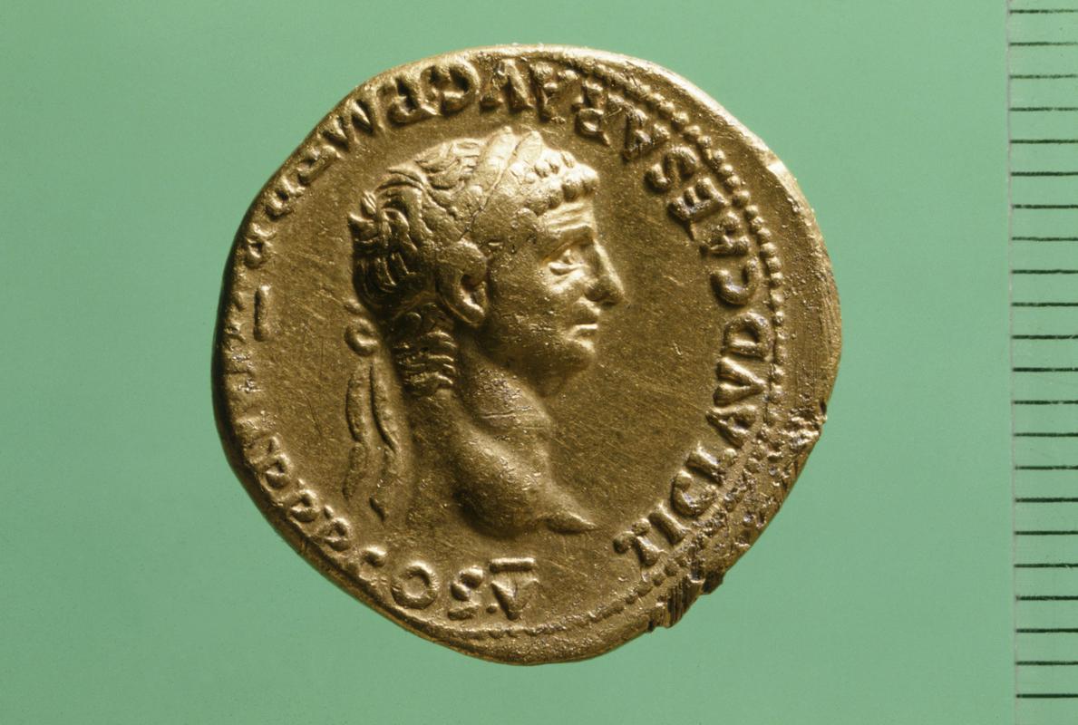 Claudius I, gold aureus