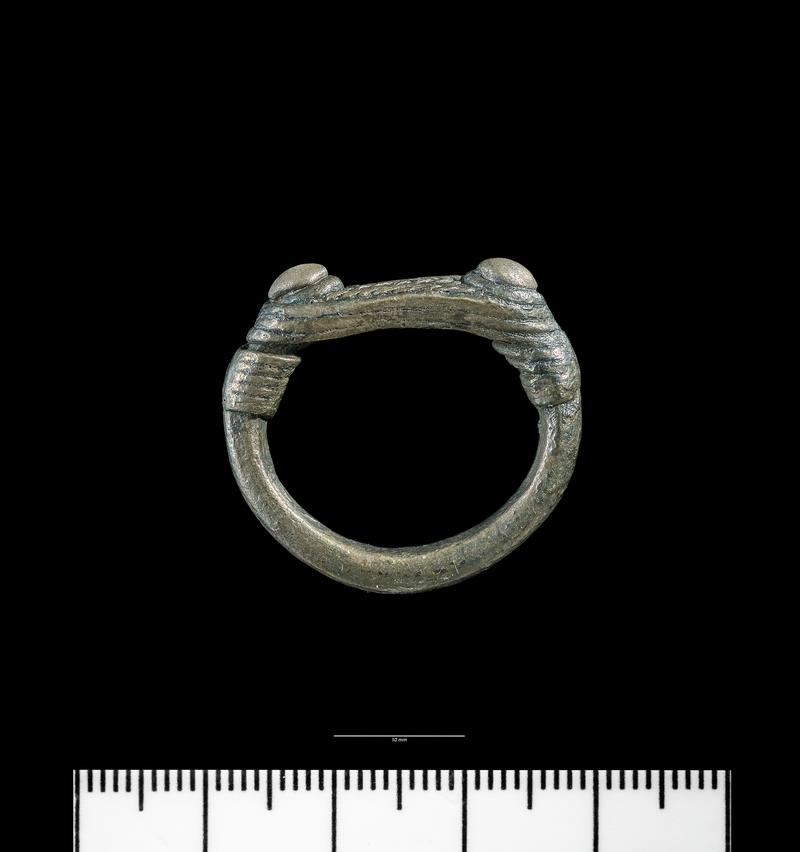 Roman silver thumb ring