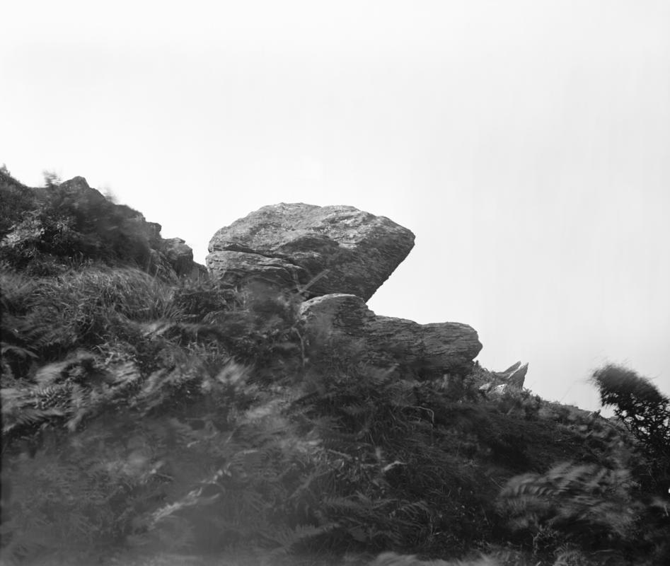 Glass plate negative; Morthoe