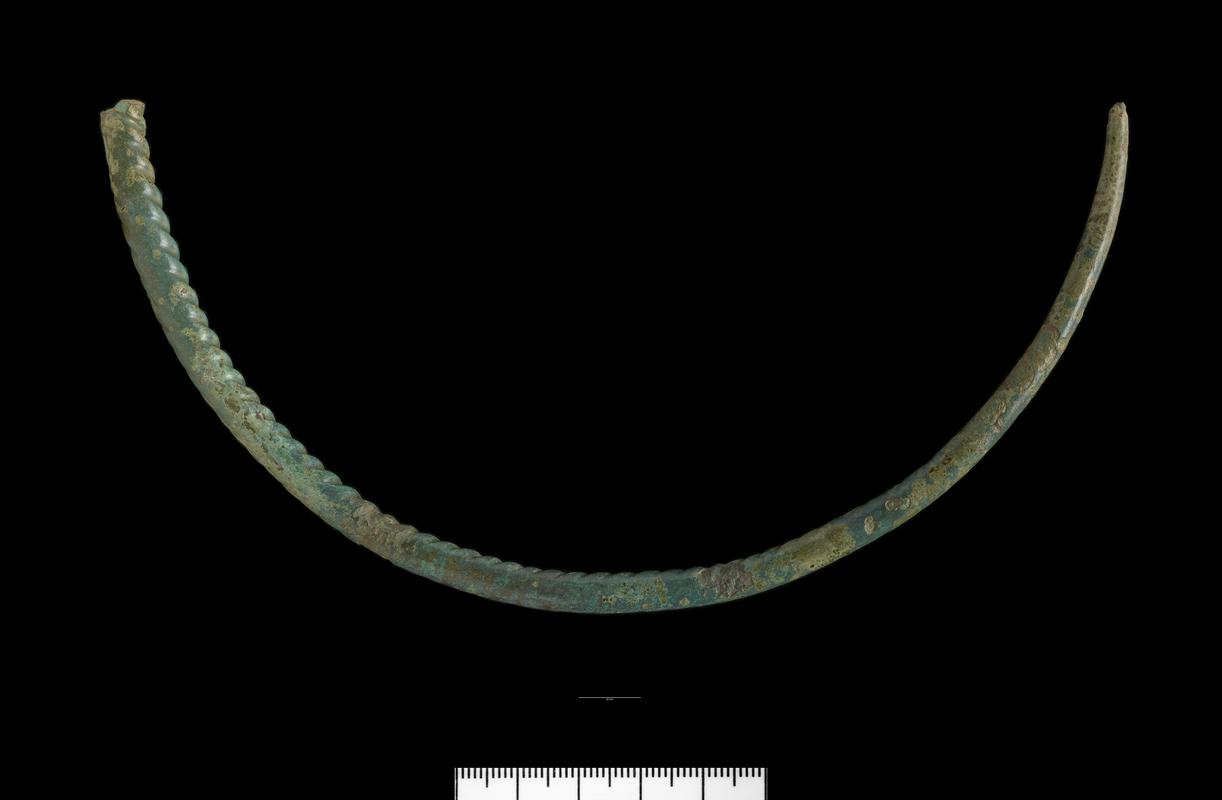 Middle Bronze Age bronze torc