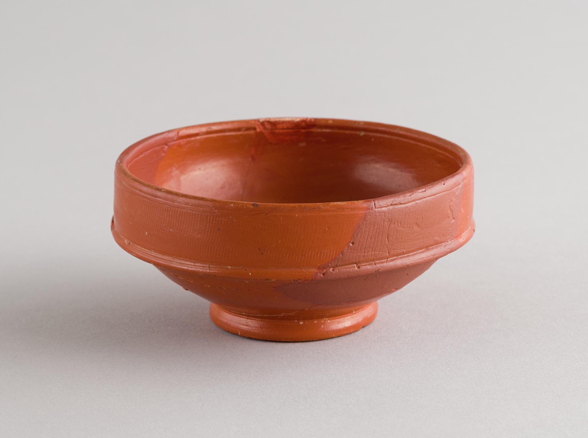Roman samian cup, stamped