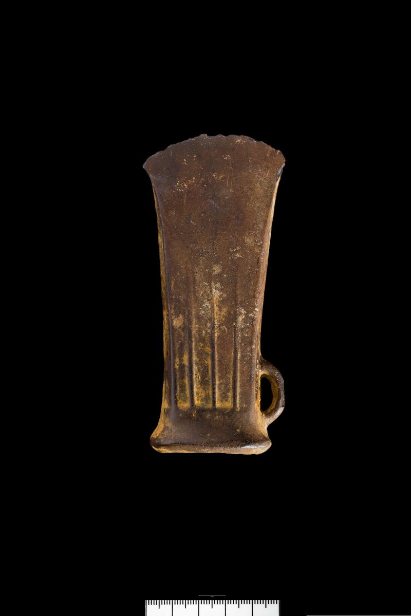 Late Bronze Age - ribbed bronze socketed axe