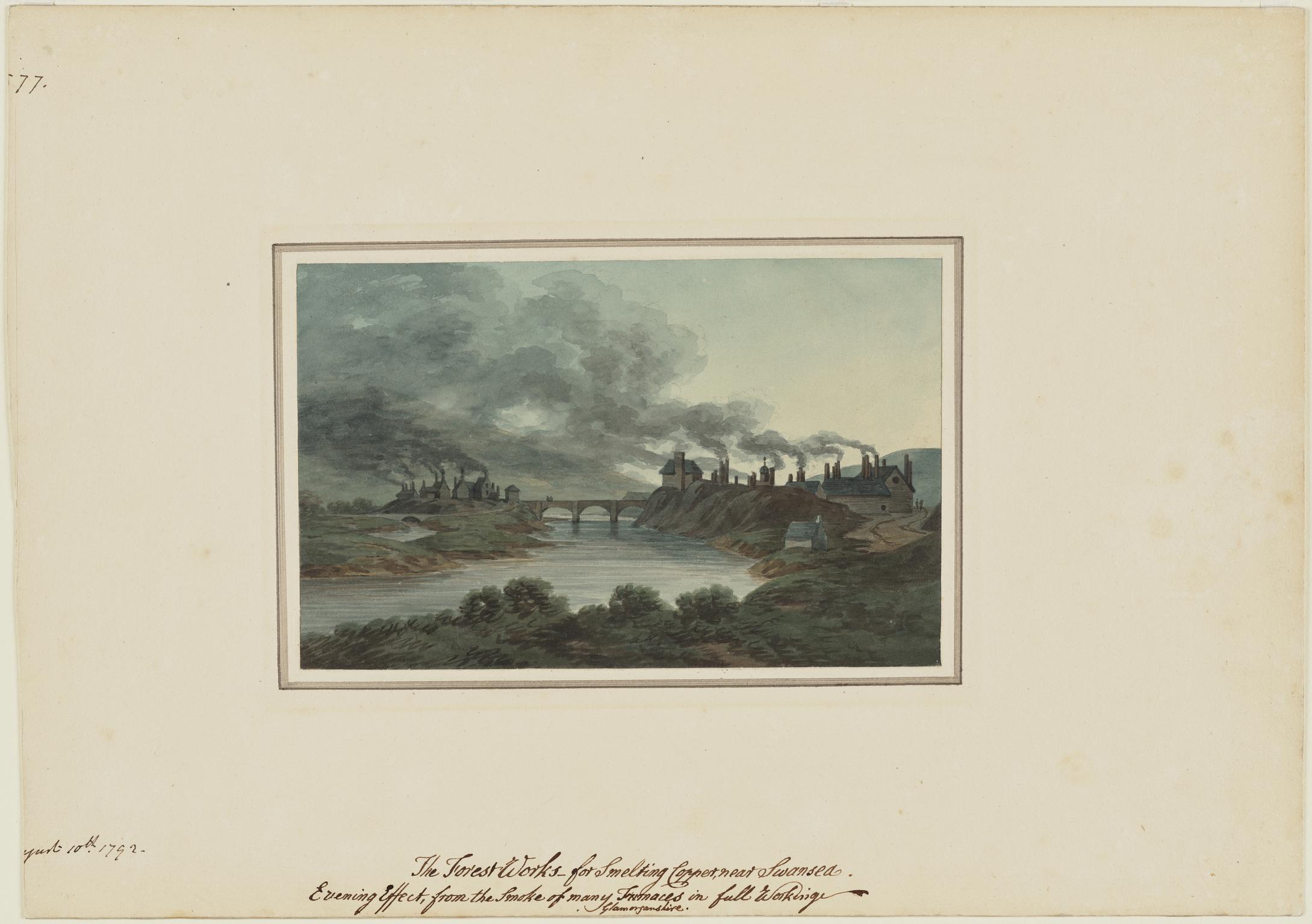 The Forest Works near Swansea 1792