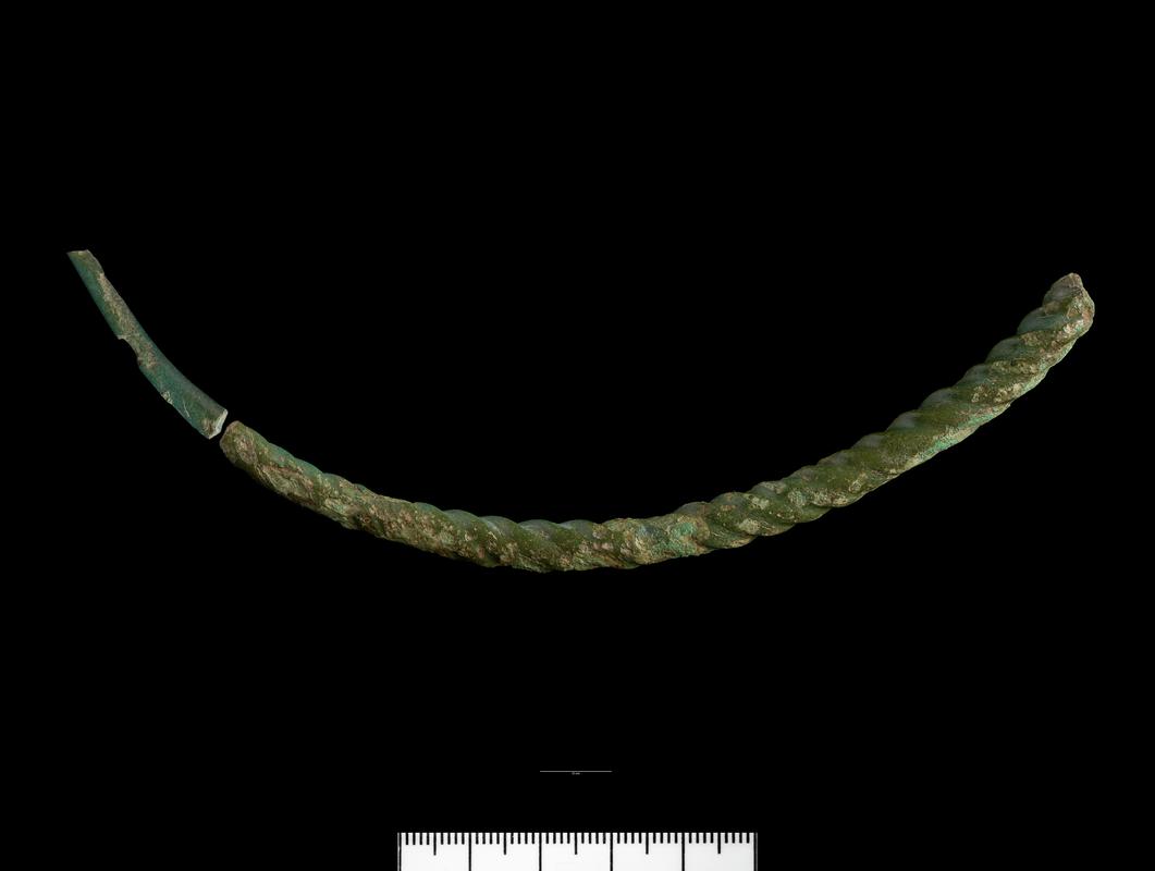 Middle Bronze Age bronze torc