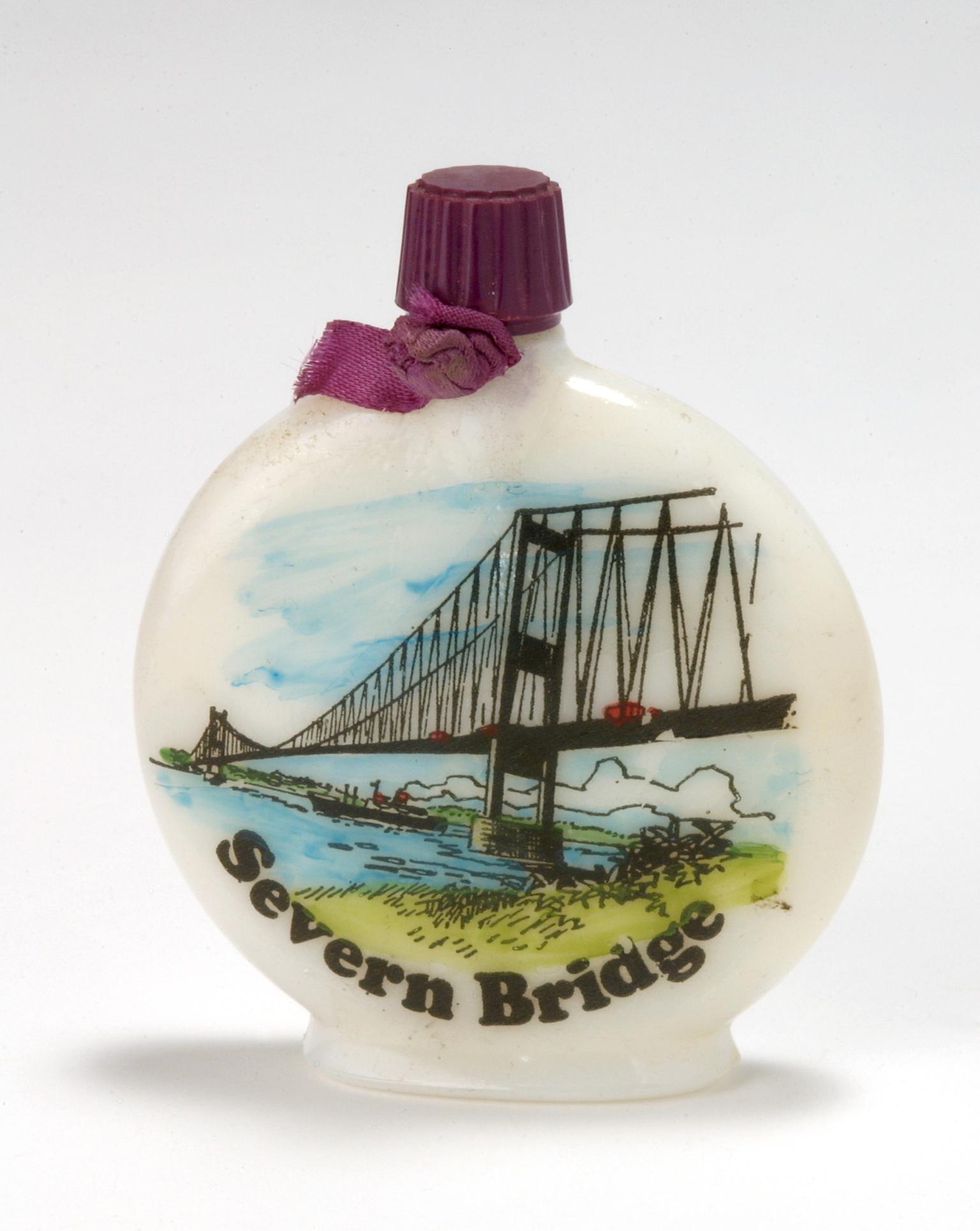 Severn Bridge souvenir perfume bottle