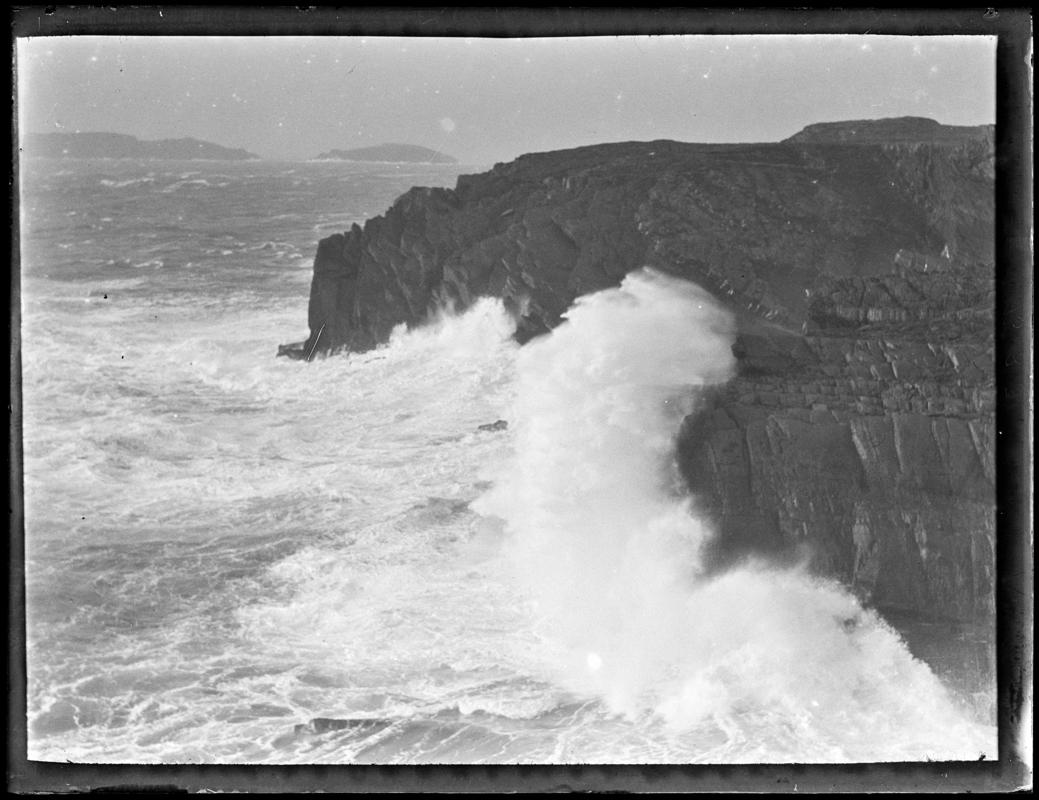 Mad Bay, glass negative