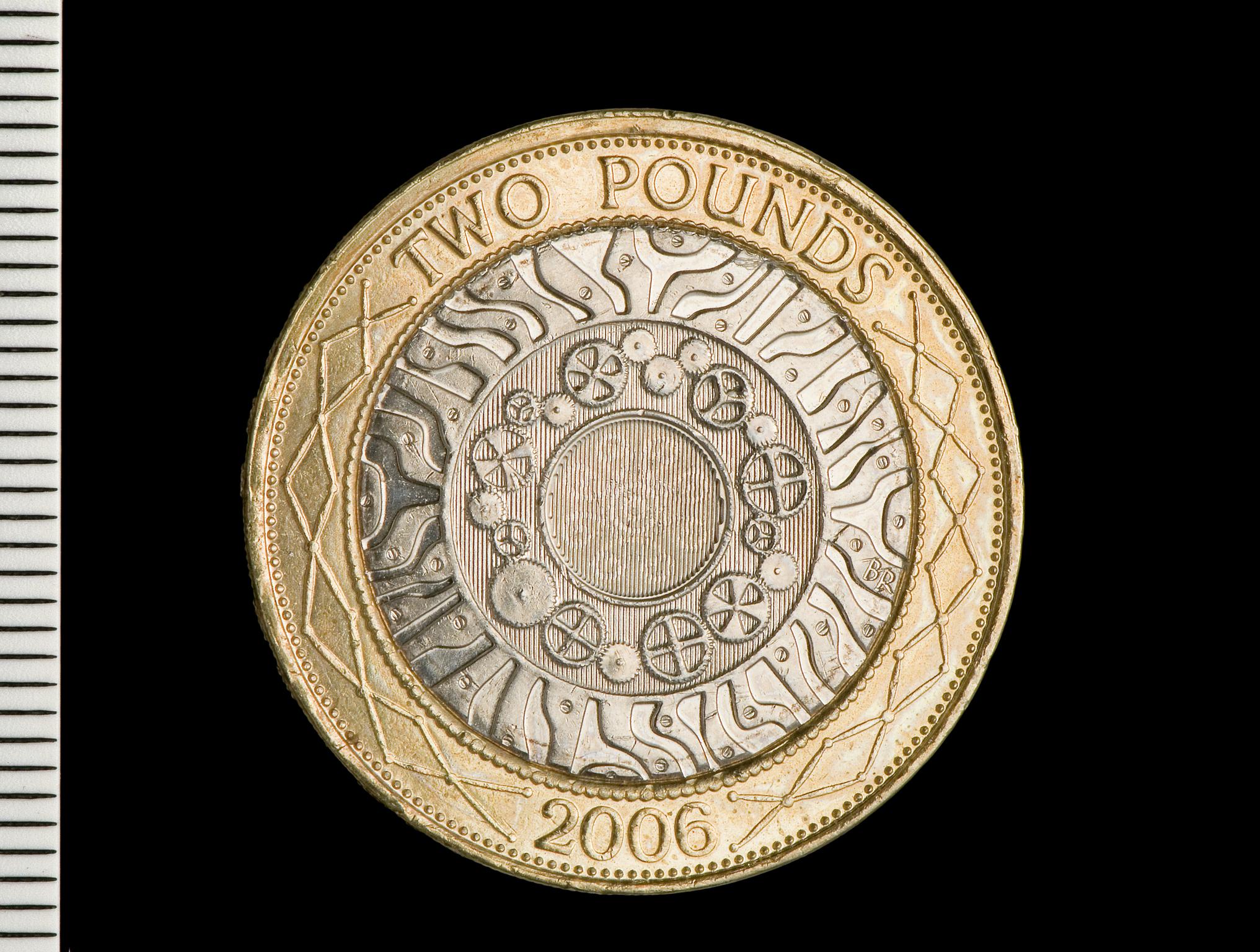 Elizabeth II two pounds