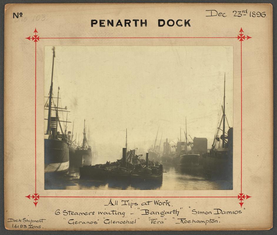 Penarth Dock, photograph