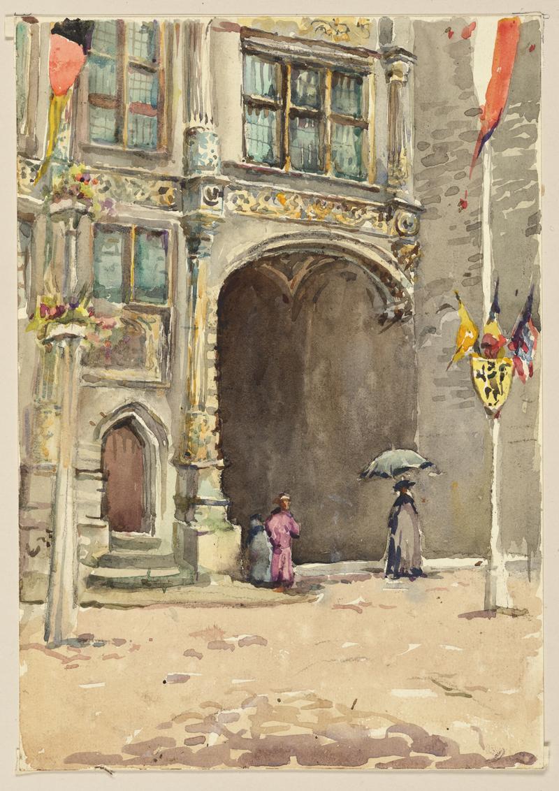 Bruges - an old gateway