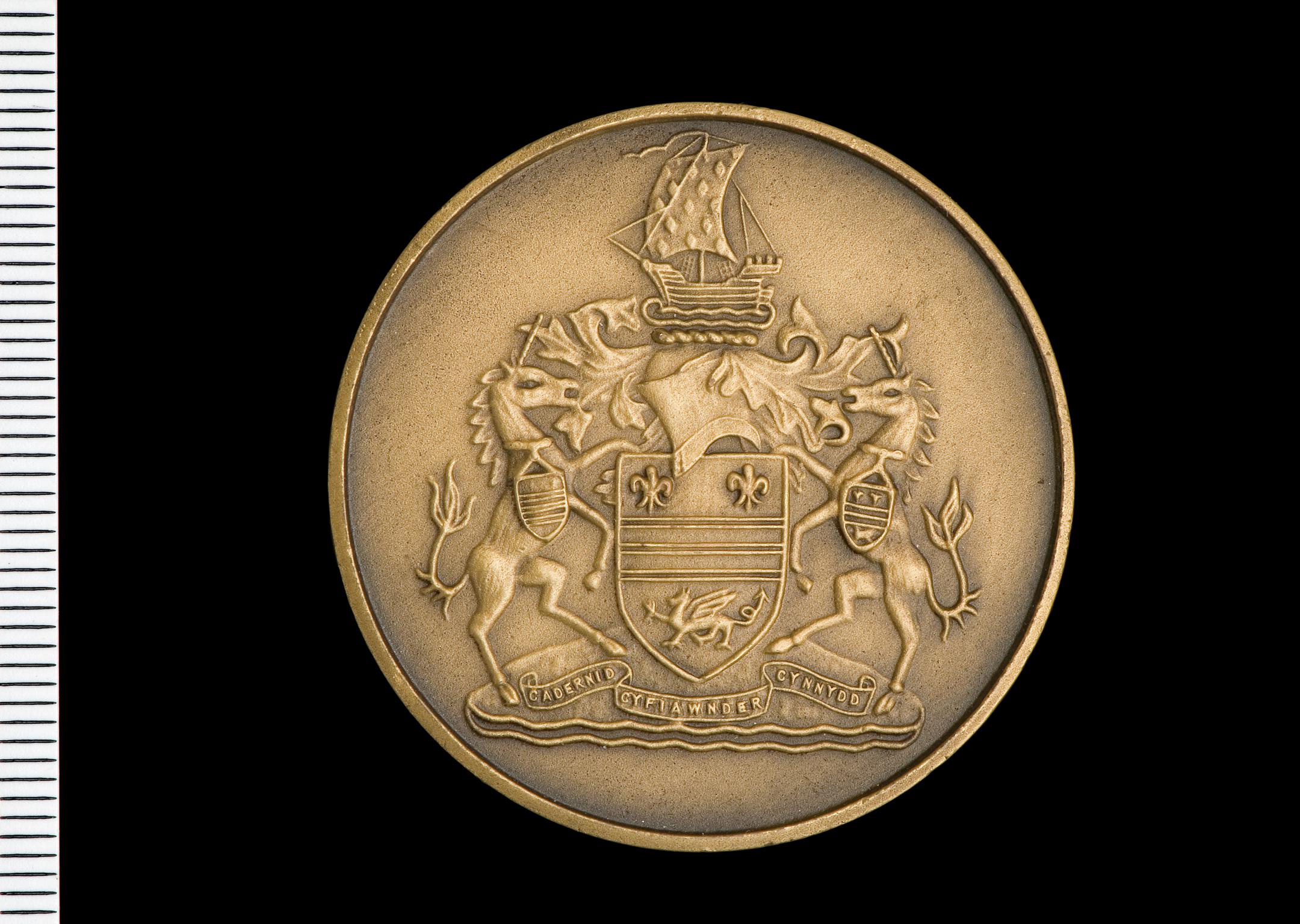 Medal; Barry Borough 21st Anniversary