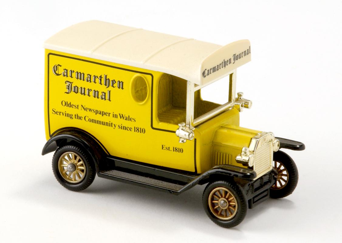 model Ford van "Carmarthen Journal"