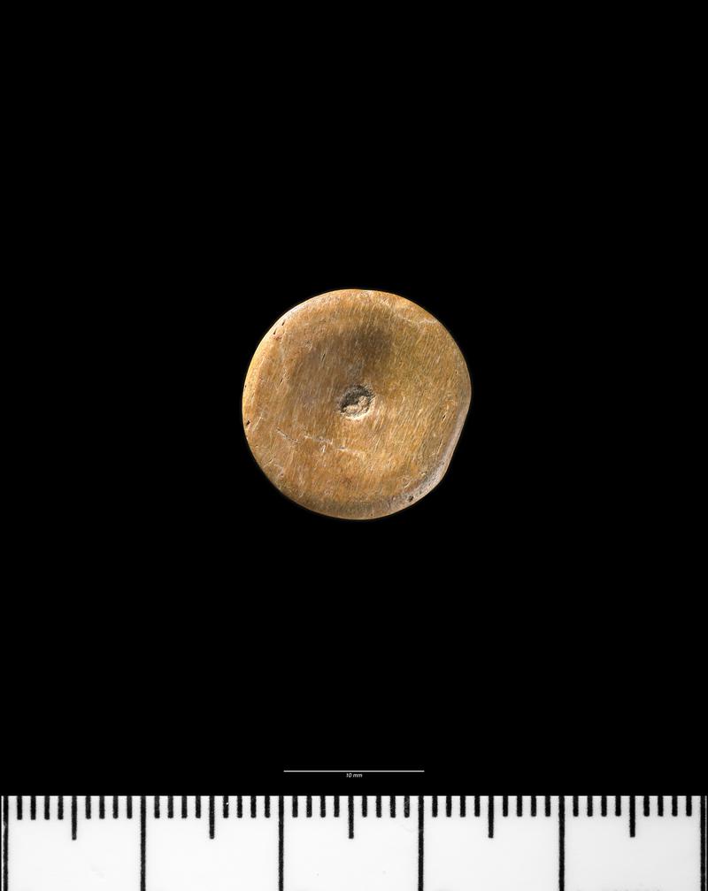 Roman bone gaming counter