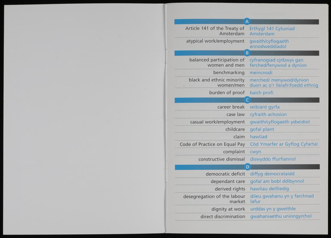 Booklet
