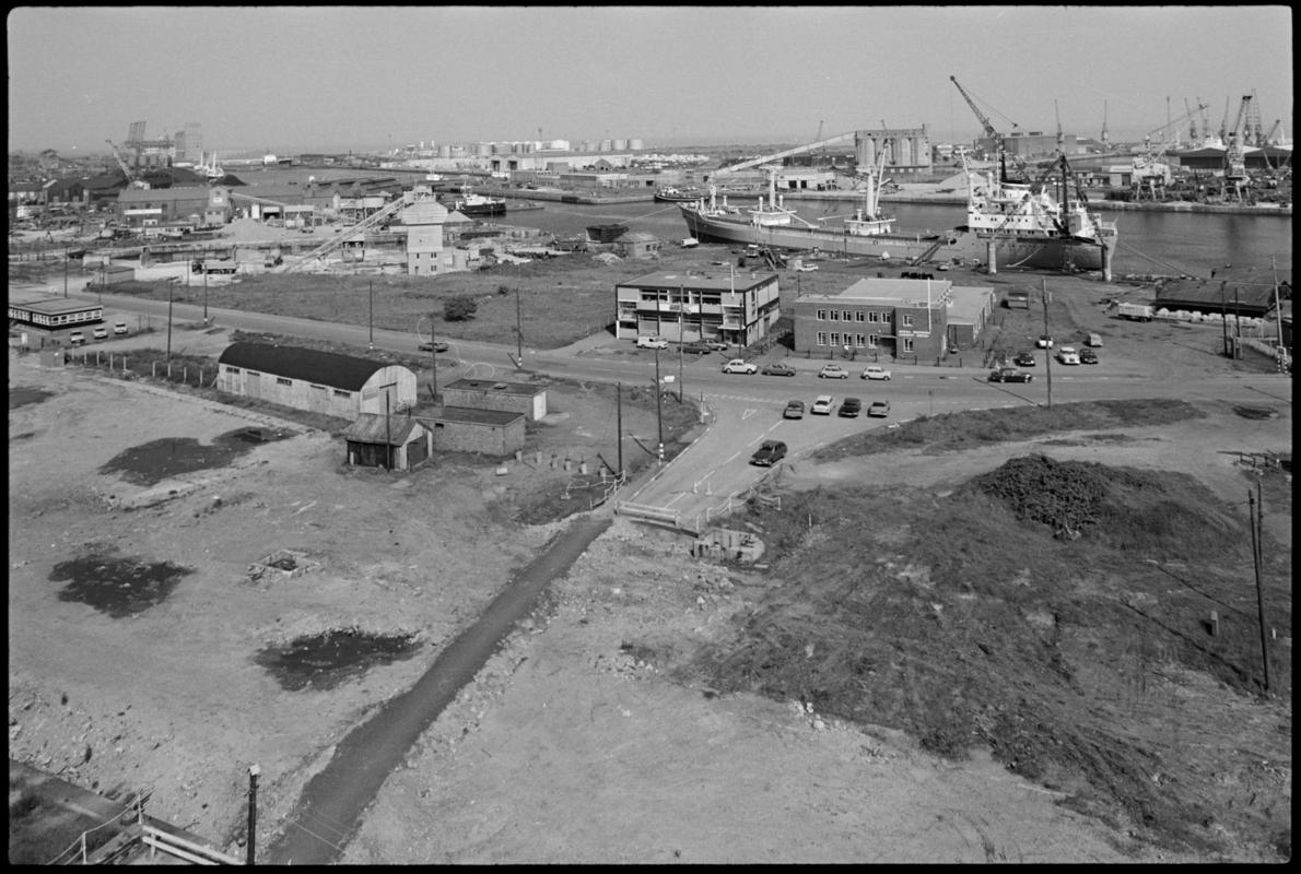 Cardiff Docks, negative