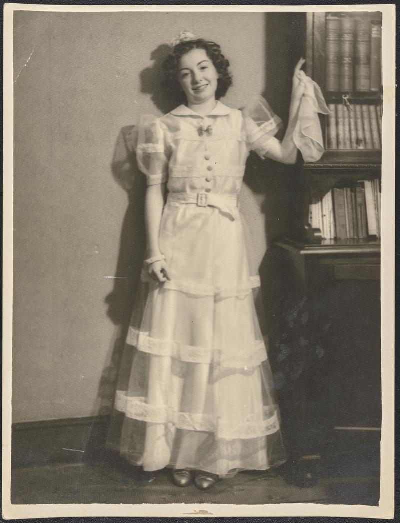 Betty at Merton, Ready for the Dance, 1939