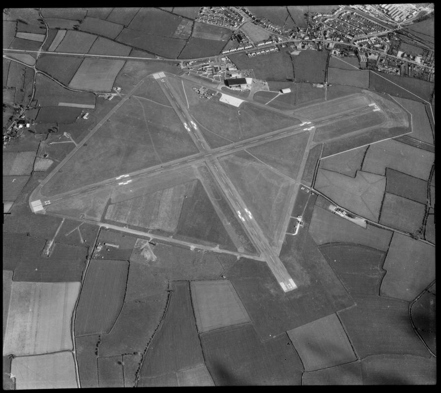 Cardiff Airport, film negative