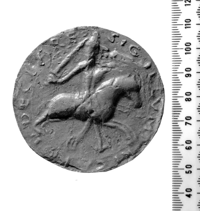 Seal impression: Chancery of Cardiff