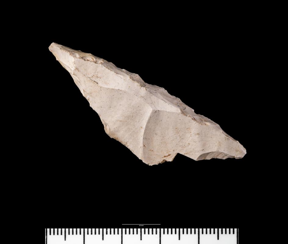 Upper Palaeolithic flint penknife point