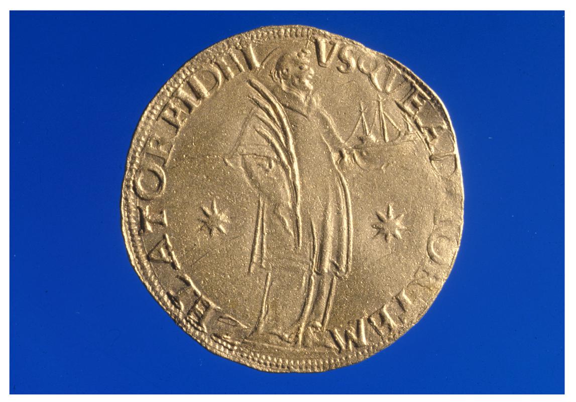 Gold San Vicente of John III of Portugal