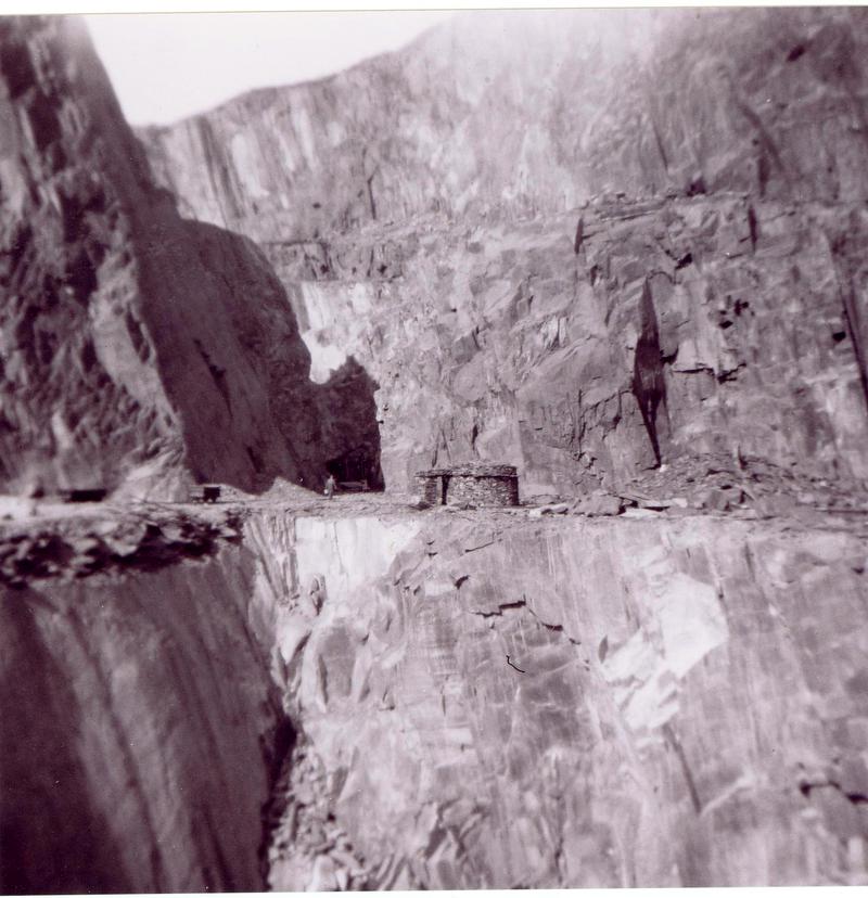 Dinorwig slate quarry, photograph