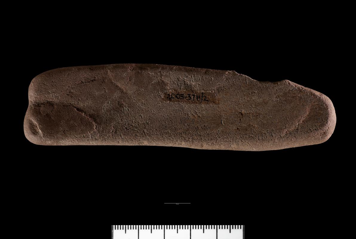 Late Mesolithic bevelled pebble