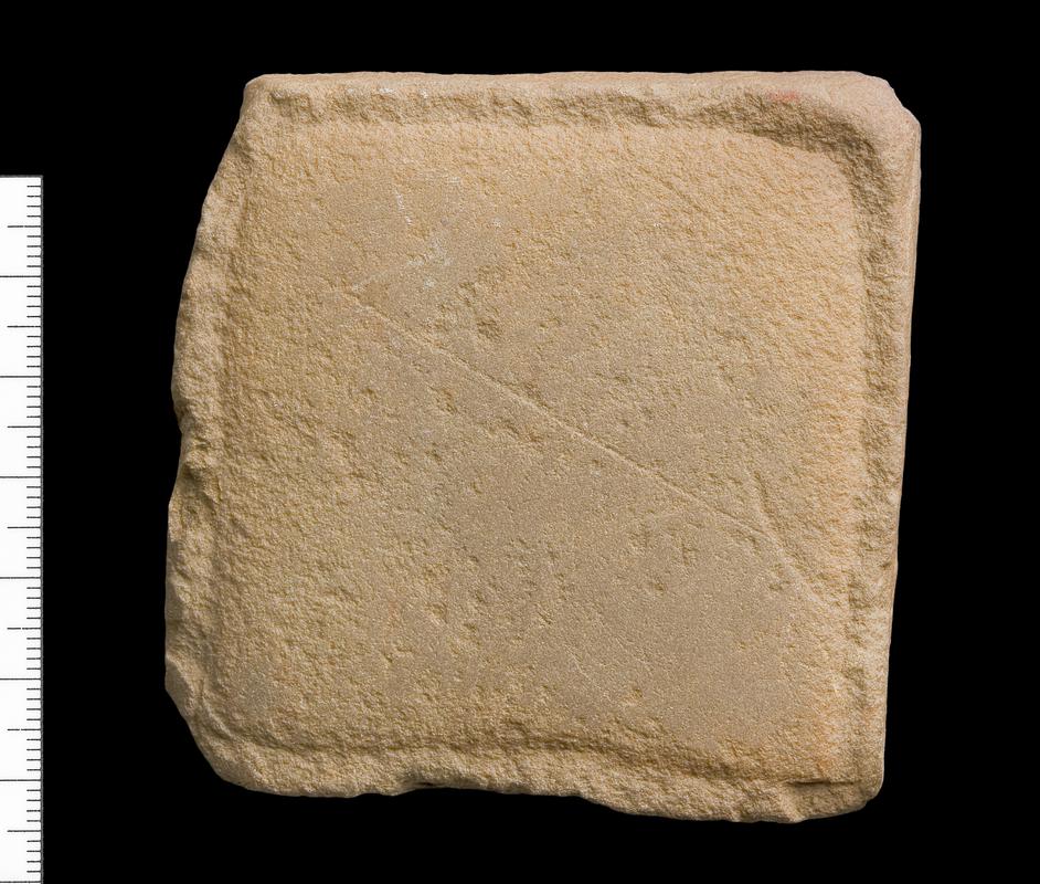 Early Medieval stone cosmetic palette