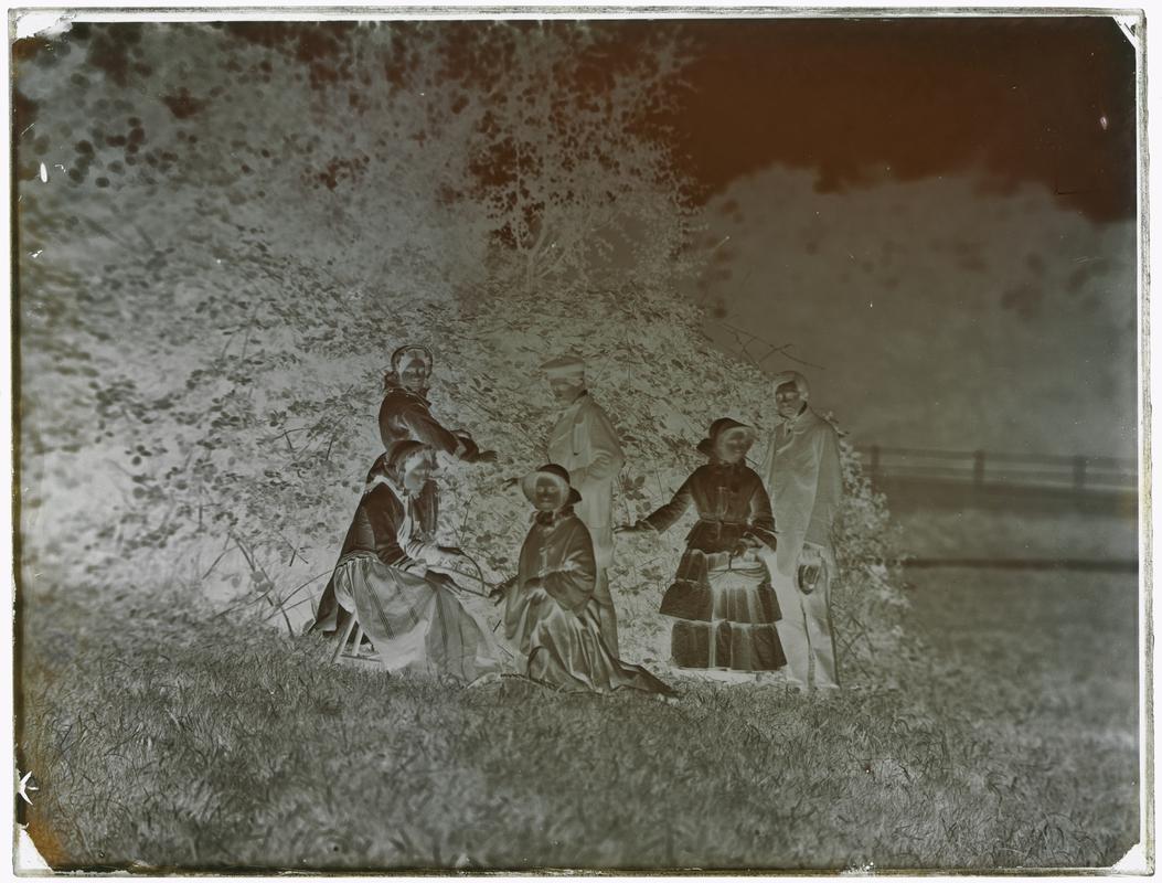 Glass negative
