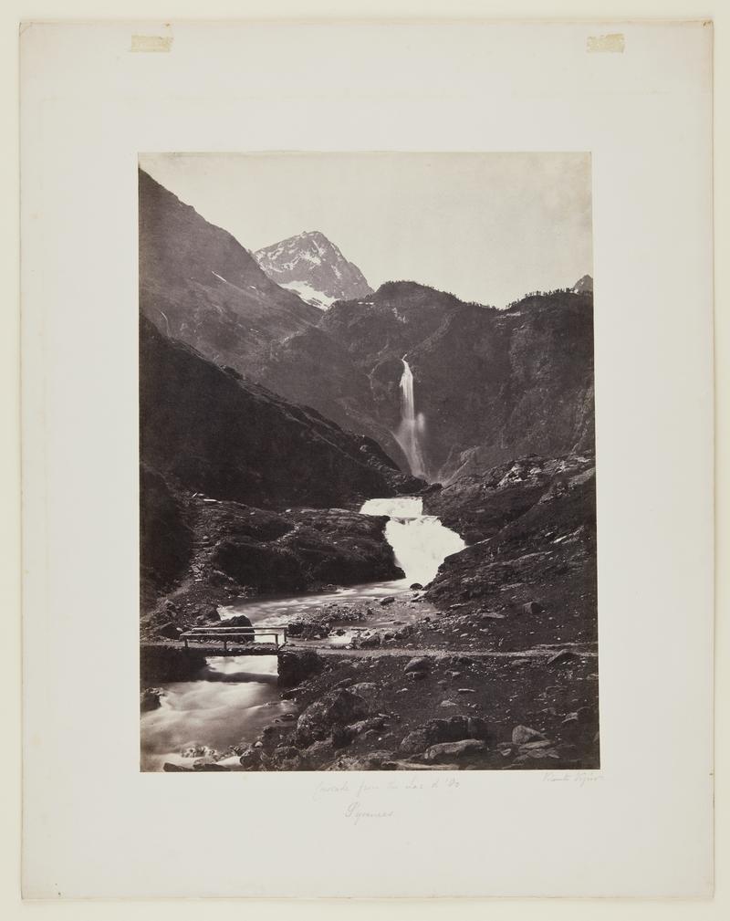 Cascade from the Lac d' Oo, Pyrenees