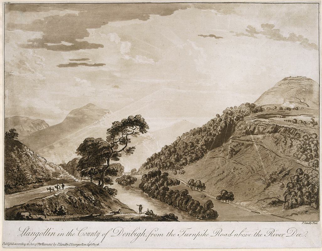 Llangollen from the Turnpike Road