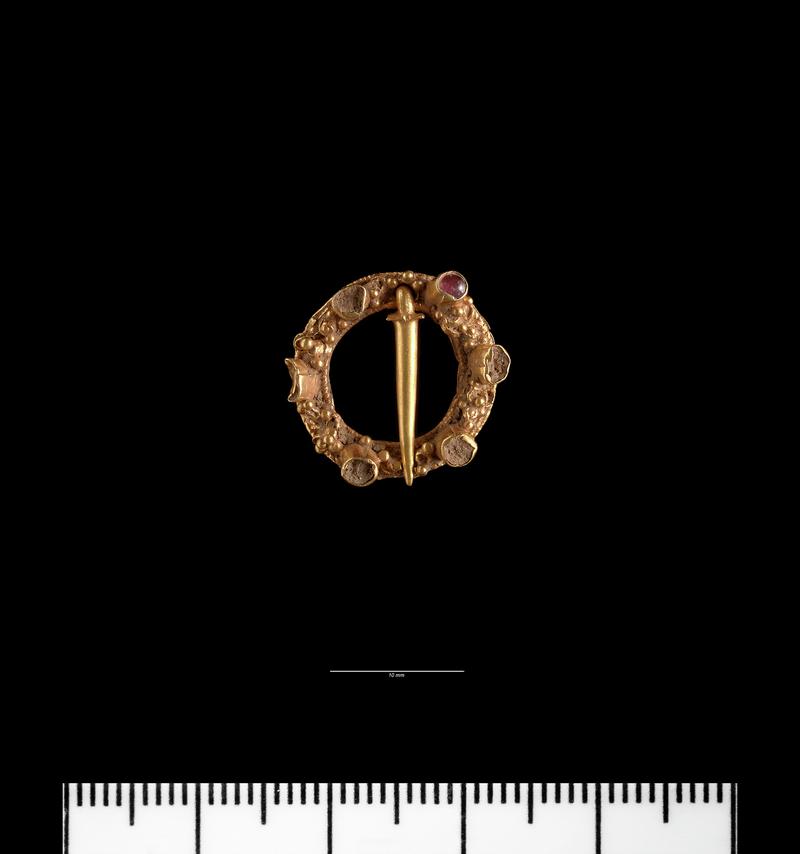 Medieval gold annular brooch from Mathry, Pembrokeshire