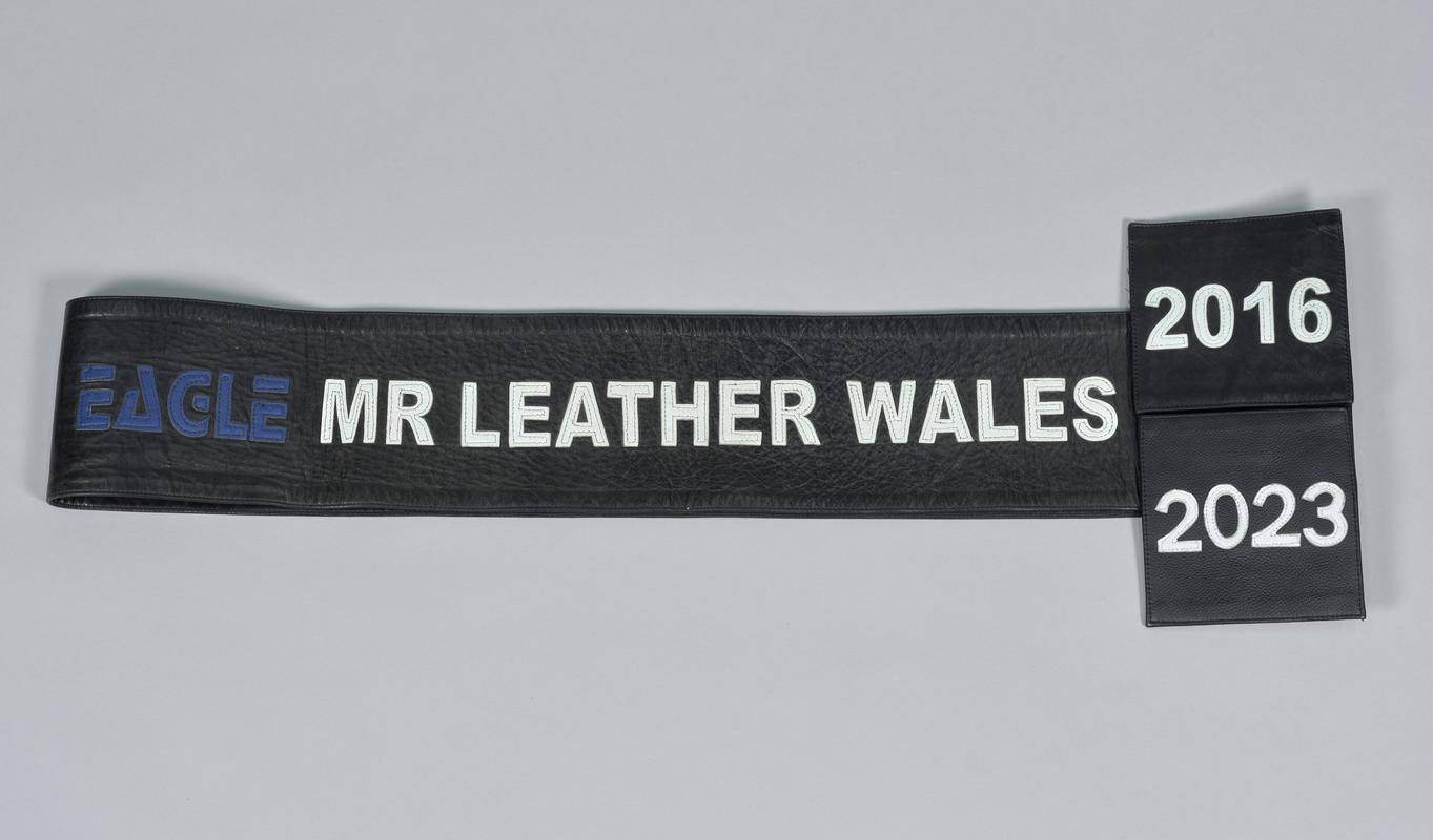 Mr Leather Wales sash