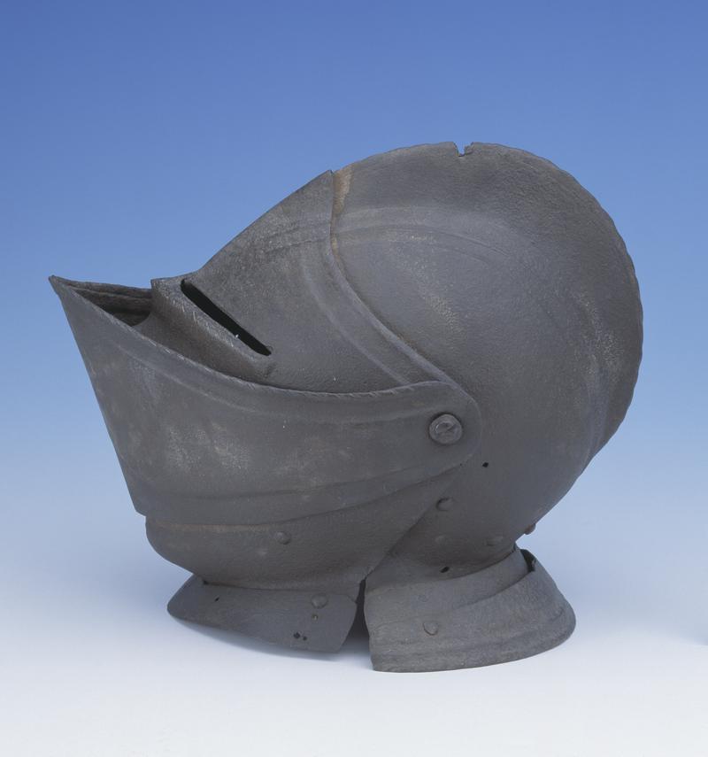 Post-Medieval iron close helmet