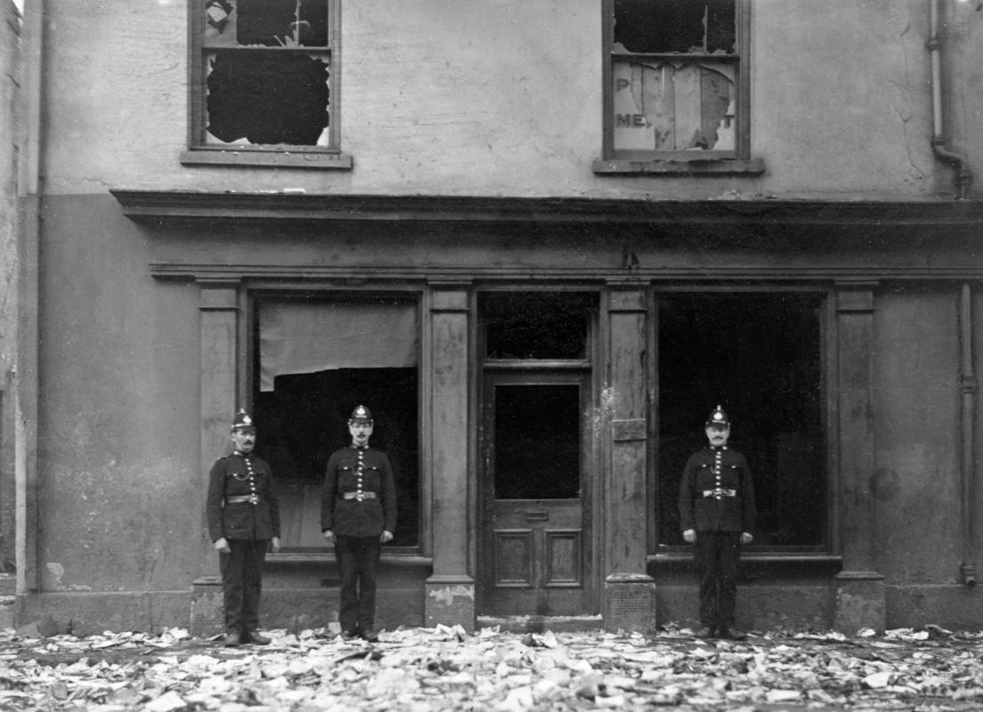 Cambrian Combine Strike, photograph