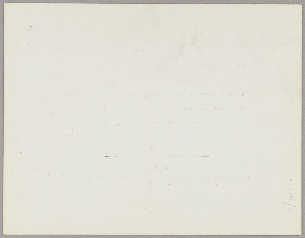 Sunday School certificate