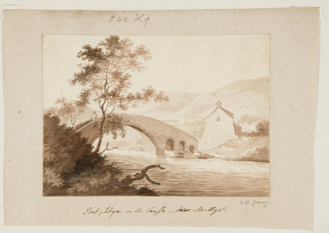 Pont Y Rhyn, on the Taaffe, below Merthy